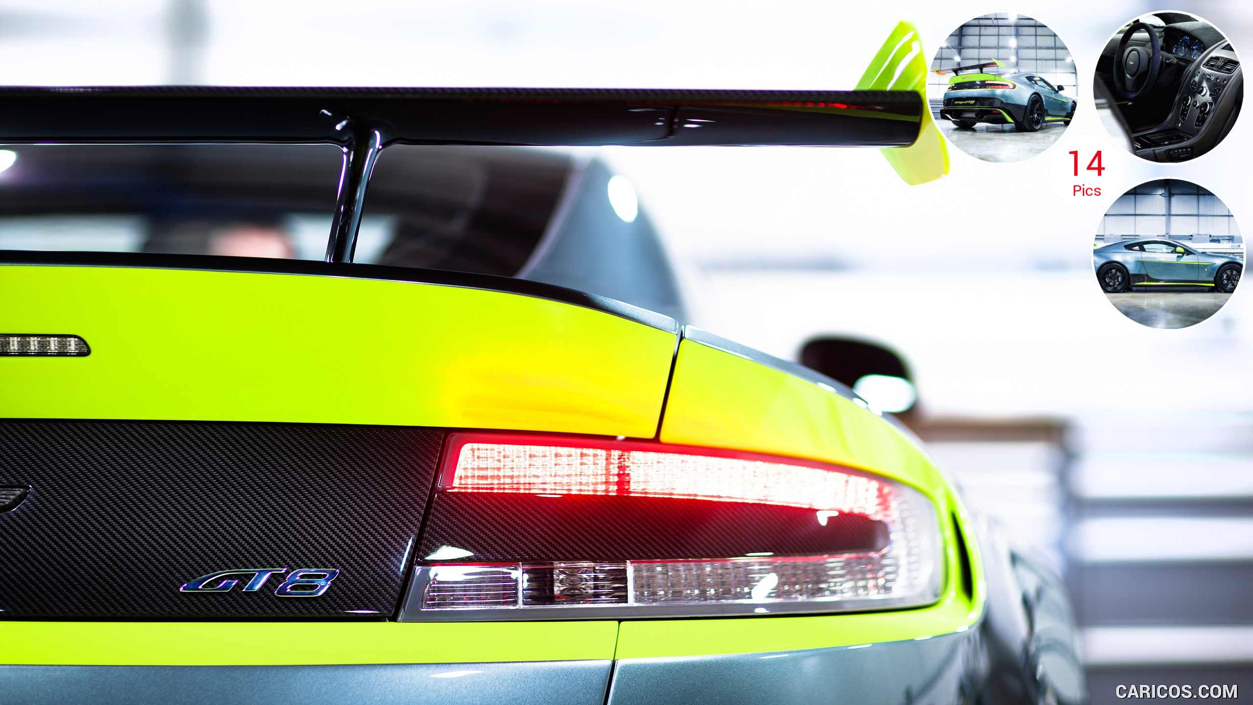 Aston Martin Vantage GT8. HD Wallpaper