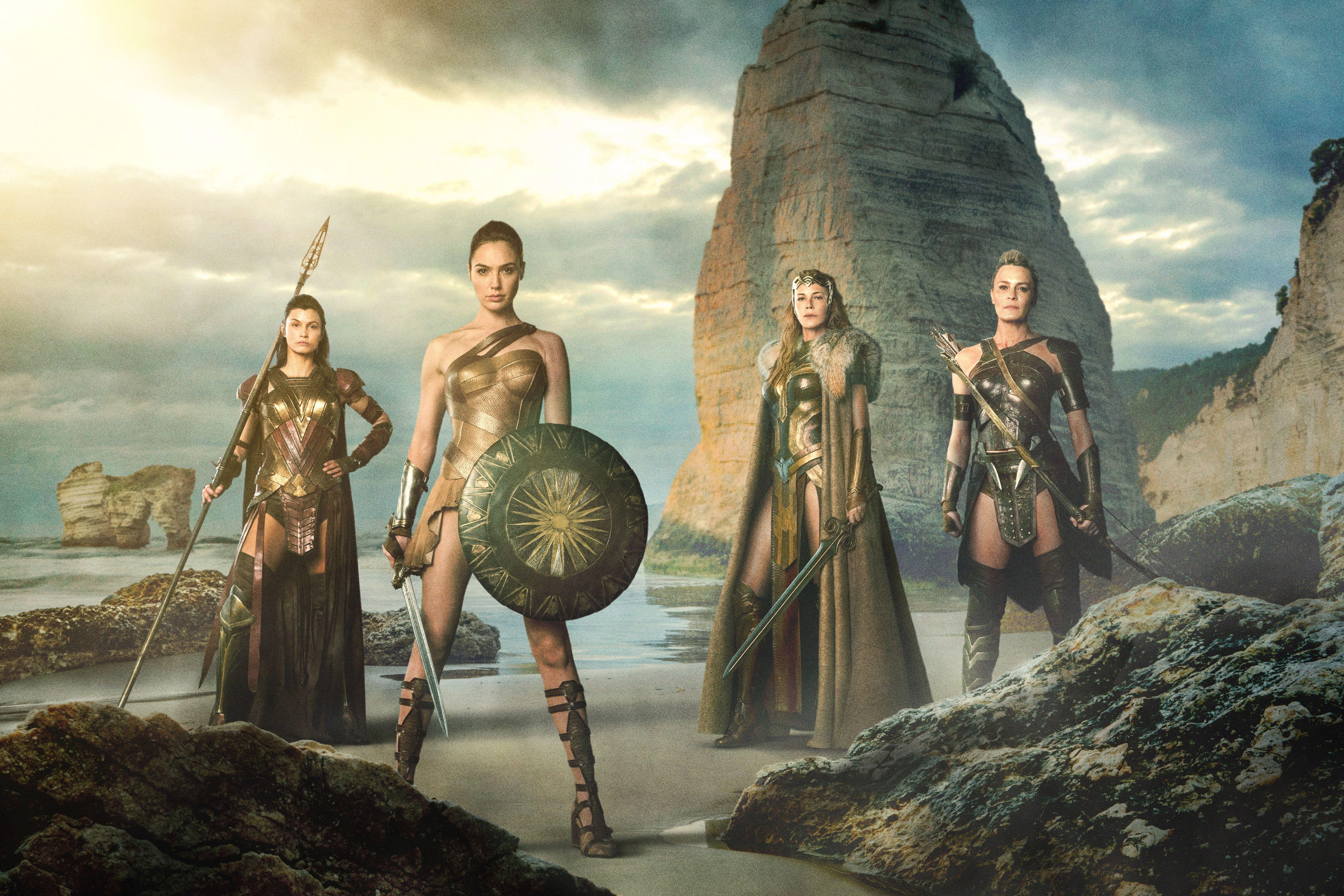 Wallpaper Wonder Woman, DC Comics, 2017 Movies, HD, Movies