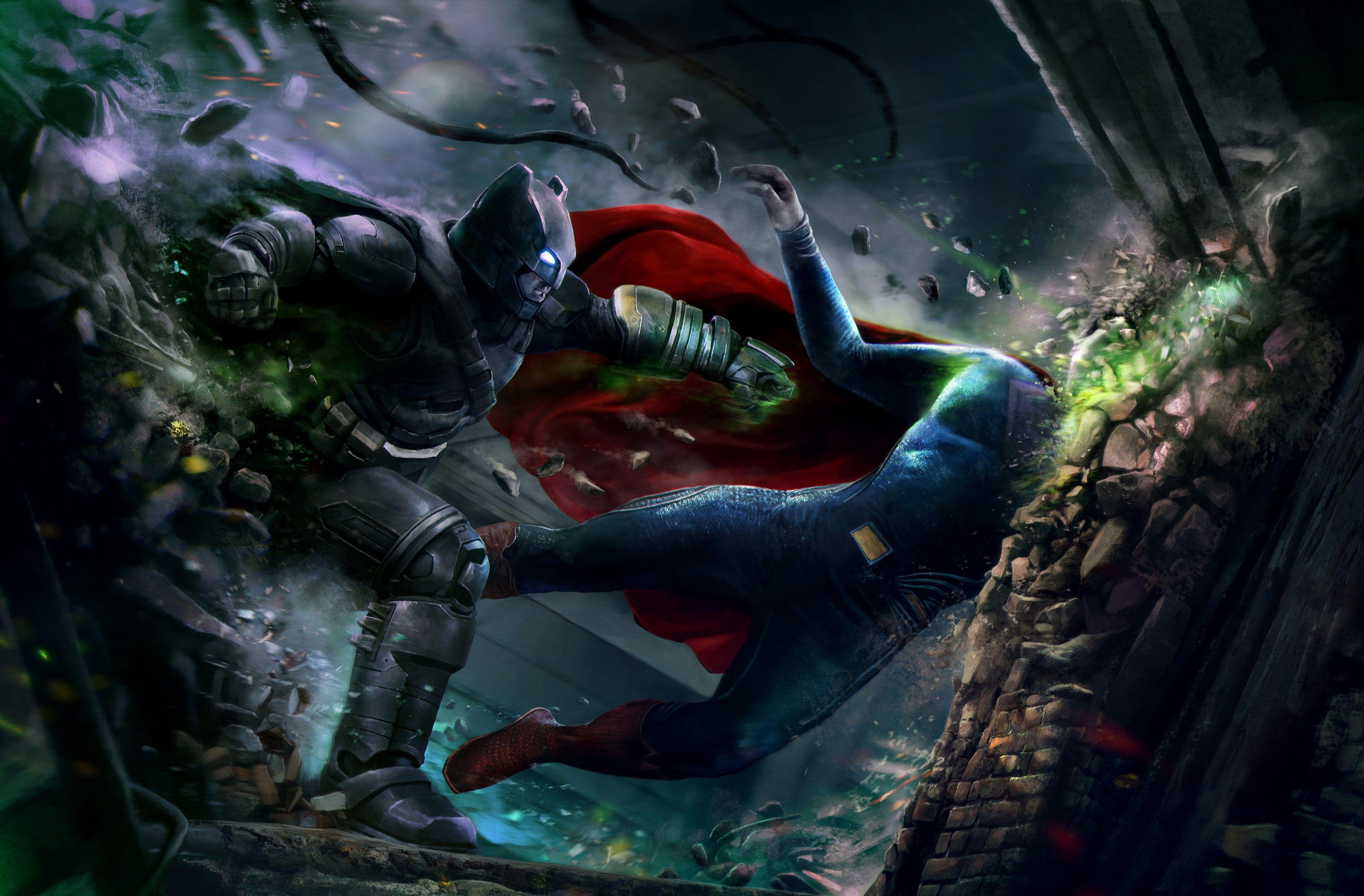 Batman V Superman Best Art, HD Superheroes, 4k Wallpaper, Image