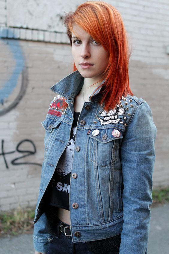 Hayley Williams got this custom denim jacket as a. Hayley
