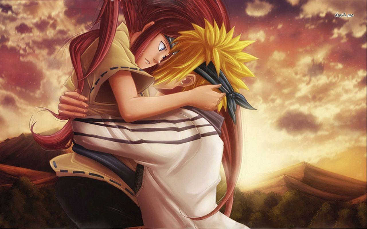 Naruto Shippuden Romantic Love Wallpaper