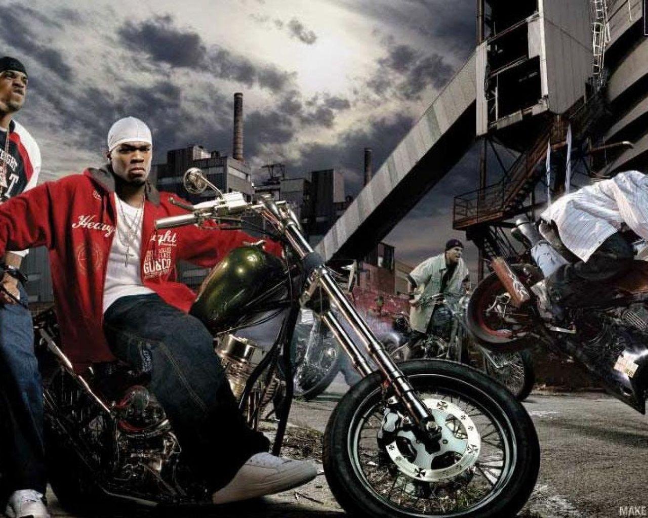 Cent, G Unit, G Unit 50 Cent Motorcycle Wallpaper