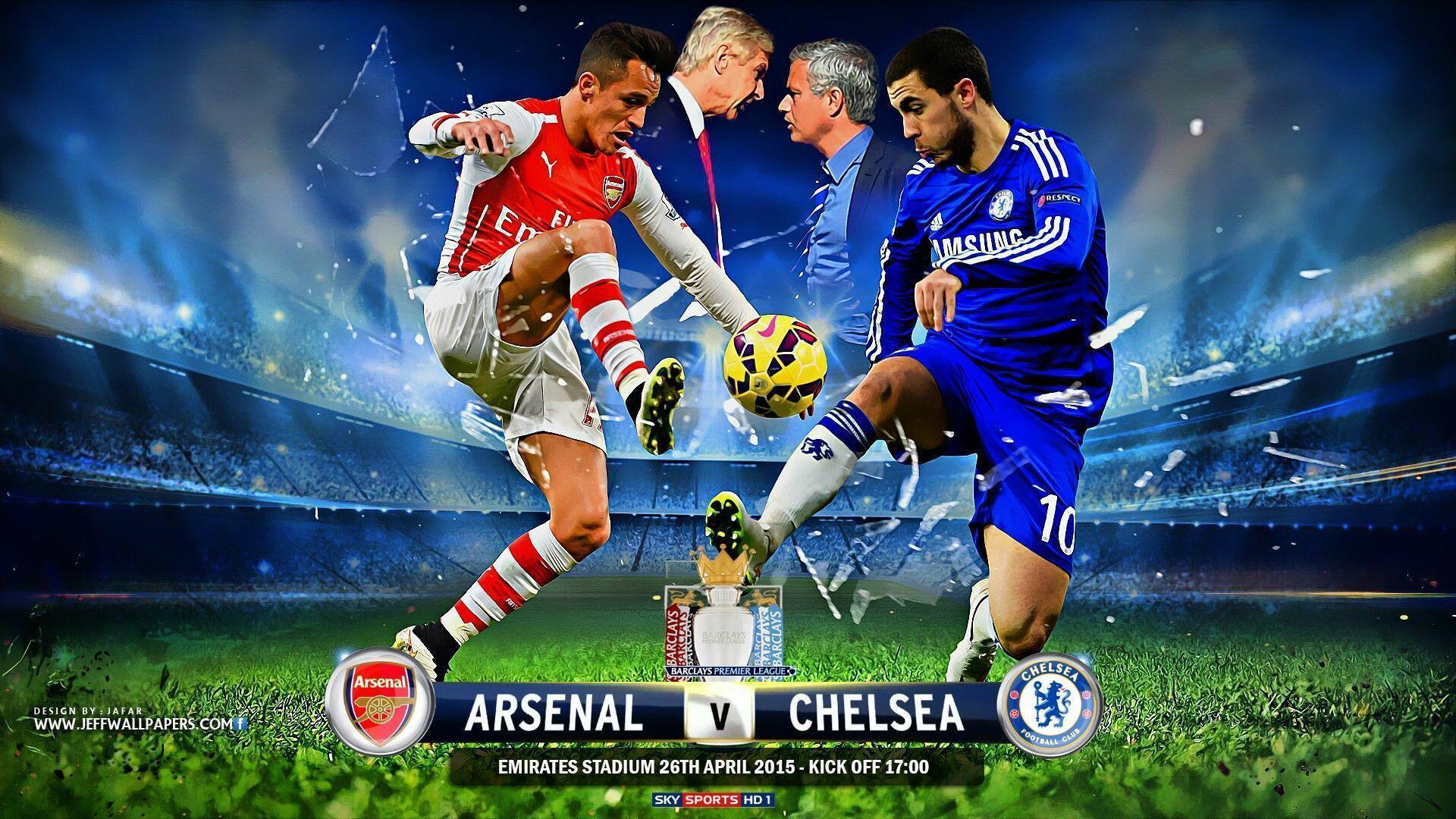 Arsenal FC vs Chelsea FC 2015 Barclays Premier League HD Wallpaper