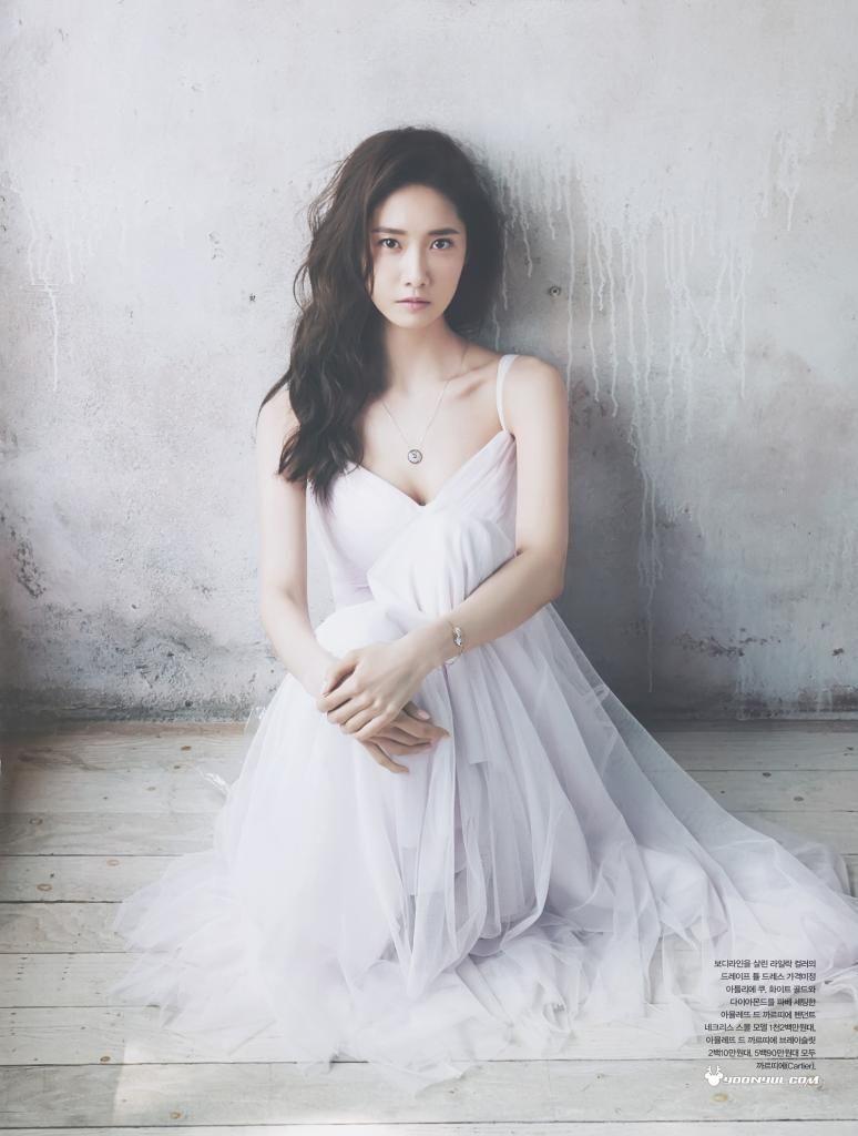 Slender and Serene Yoona Models Cartier in the May Issue