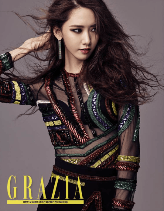 Yoona shows her fierce charms for &;GRAZIA&;. Kpop Fighting!