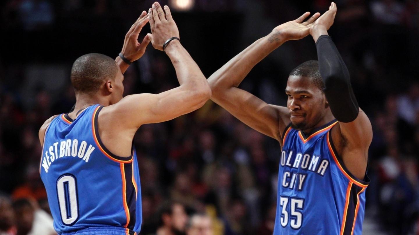 Durant told Westbrook that he was staying your sports news here