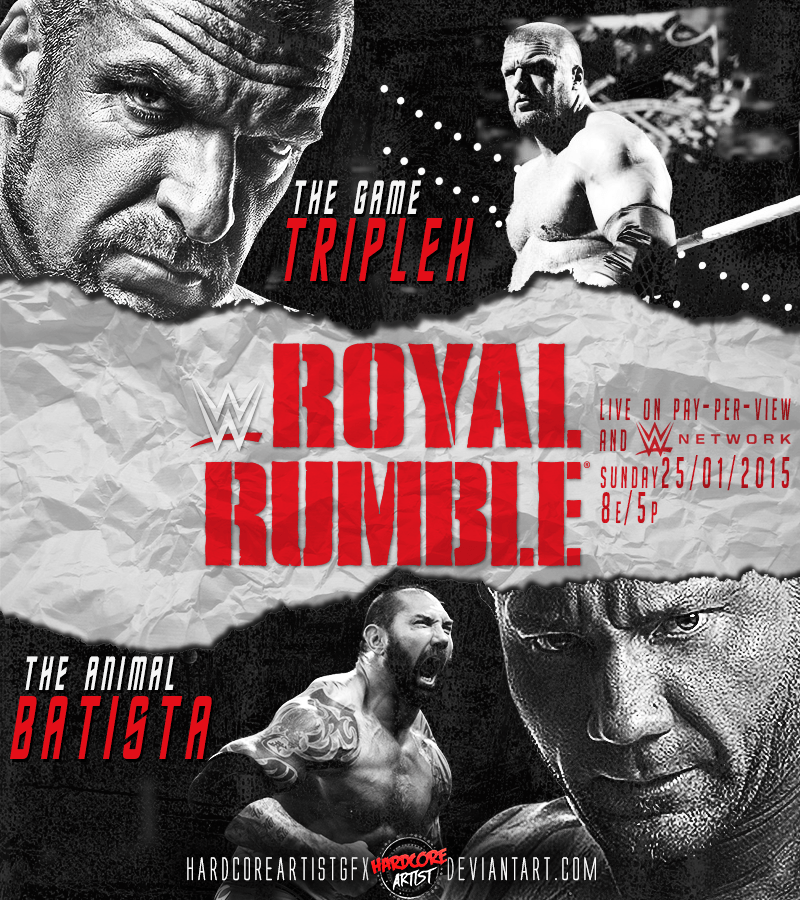 ROYAL RUMBLE Triple H vs Batista