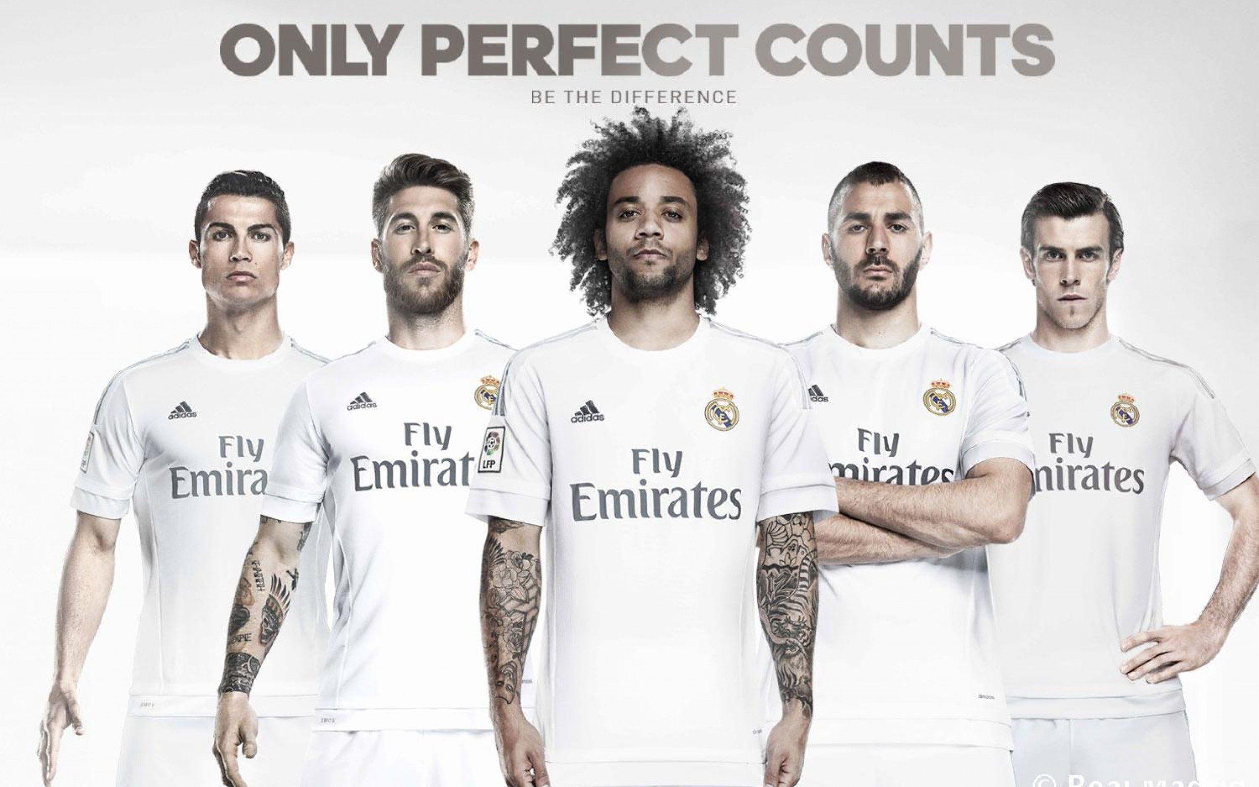 2016 Home Kit Real Madrid Team HD HD Image