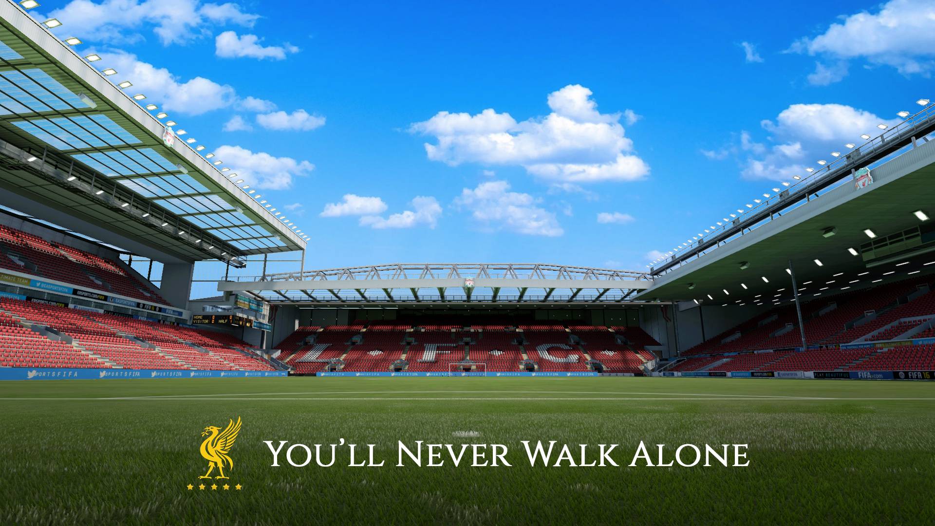 Anfield wallpaper I made from the stadium in FIFA 16