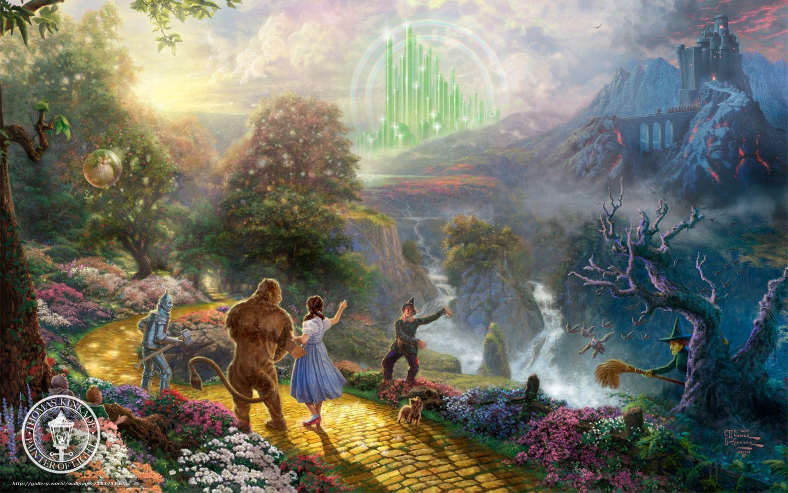Free Thomas Kinkade Disney Wallpaper