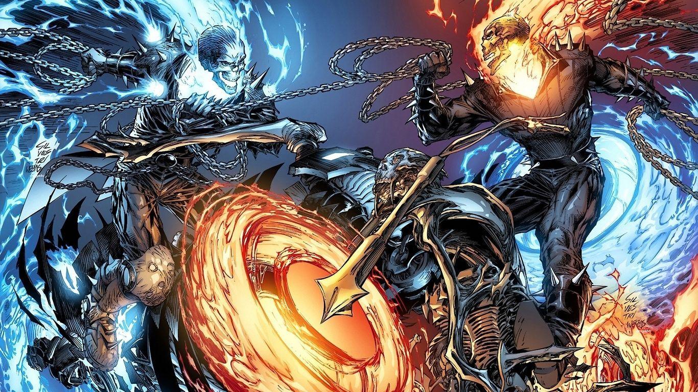 Cape, Fight, Ghost Rider Wallpaper and Picture, Photo