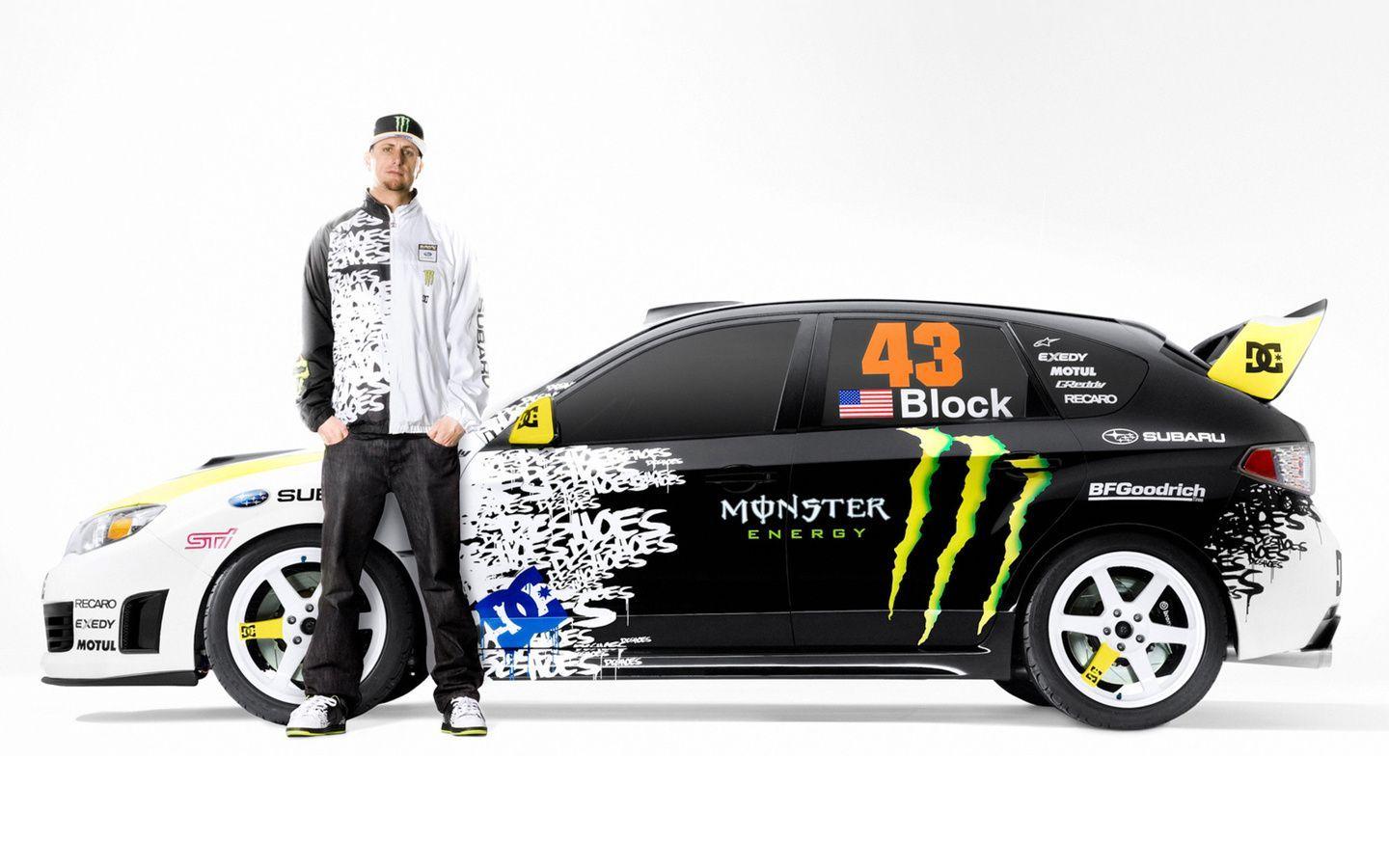 Ken Block, Monster, Enegy, Subaru Wallpaper