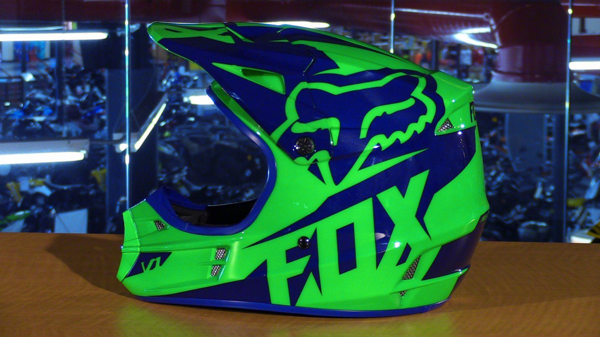 Fox Racing 2016 V1 Race Motorcycle Helmet Review. DRN: Motocross