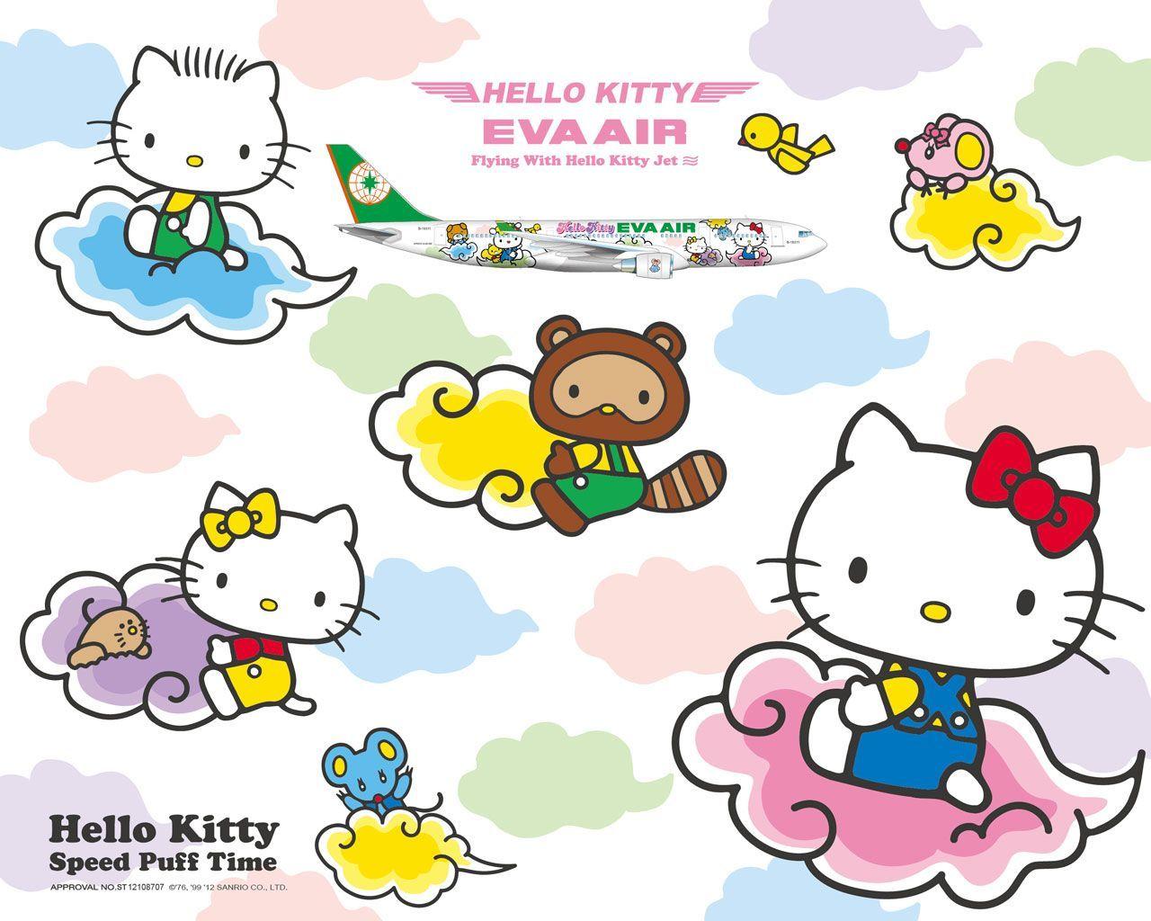 Hello Kitty Jet Travels with You!
