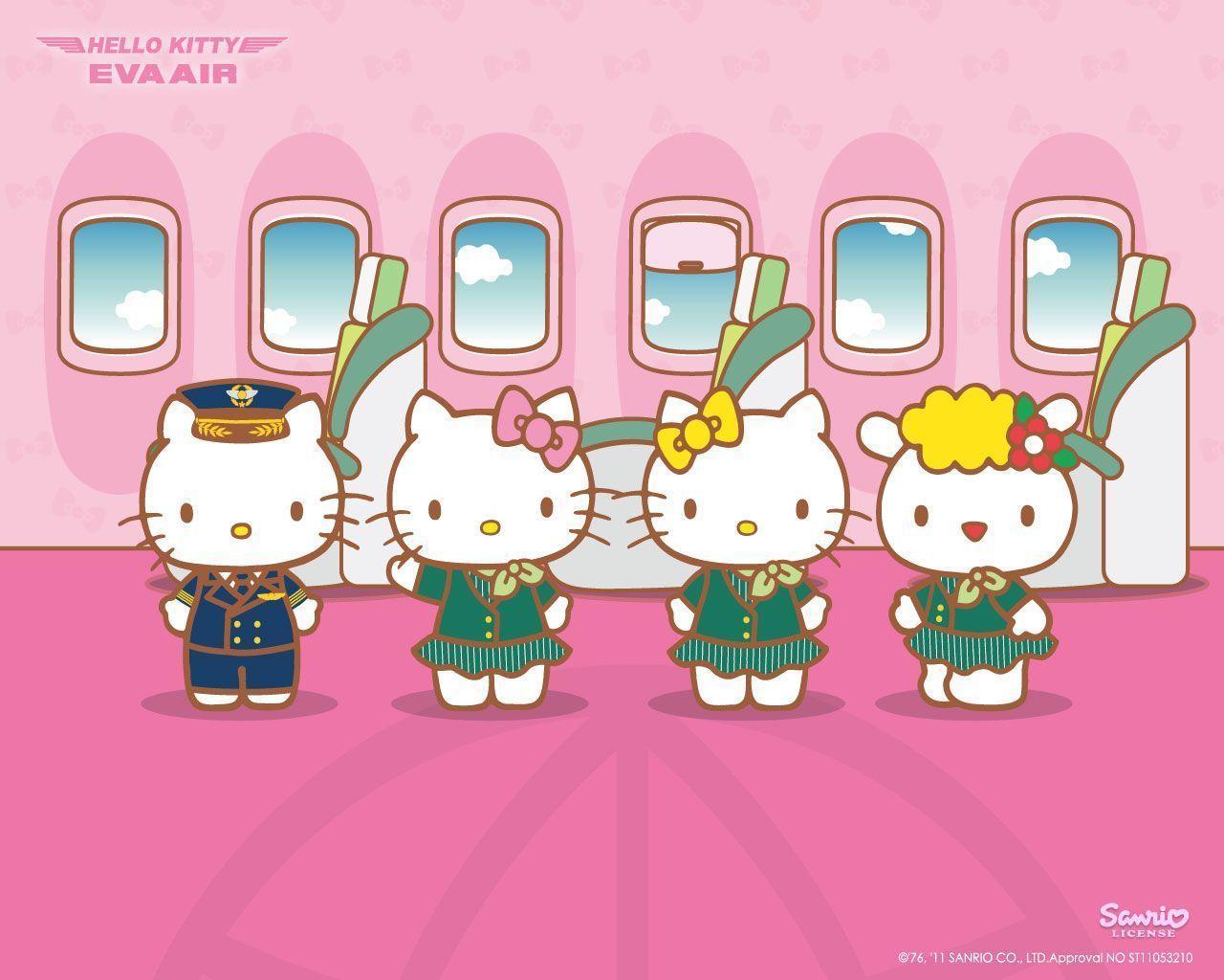 Hello Kitty Jet Travels with You!