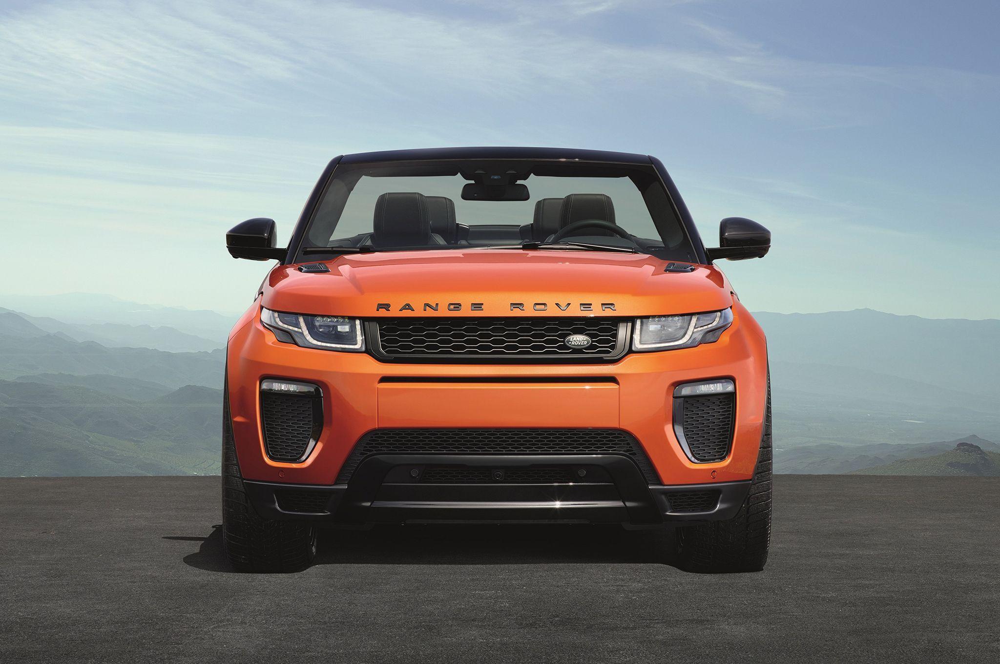 Things to Know about the 2017 Range Rover Evoque Convertible