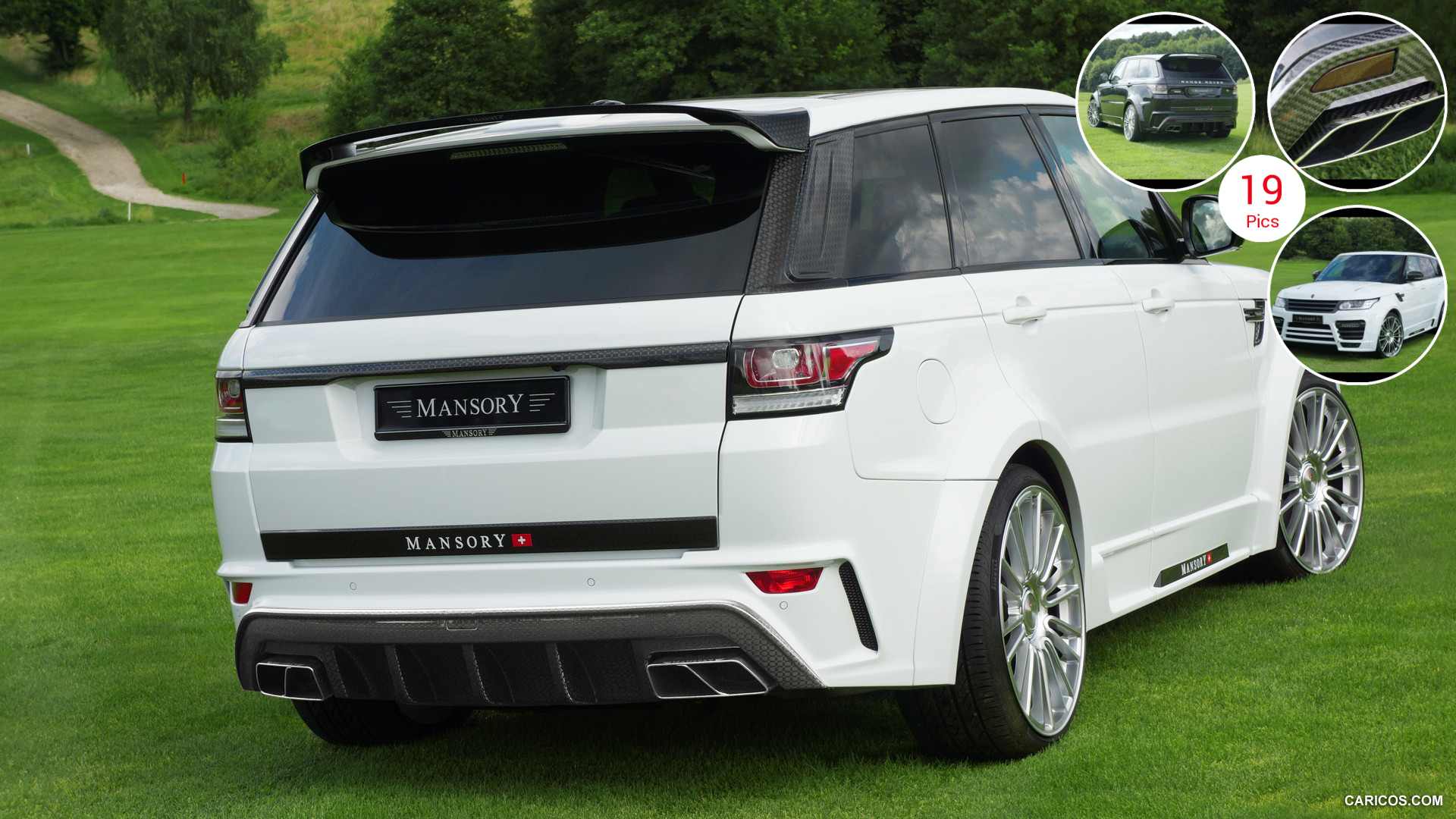 Mansory Range Rover Sport (White). HD Wallpaper