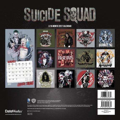 Suicide Squad image Suicide Squad Wall Calendar HD