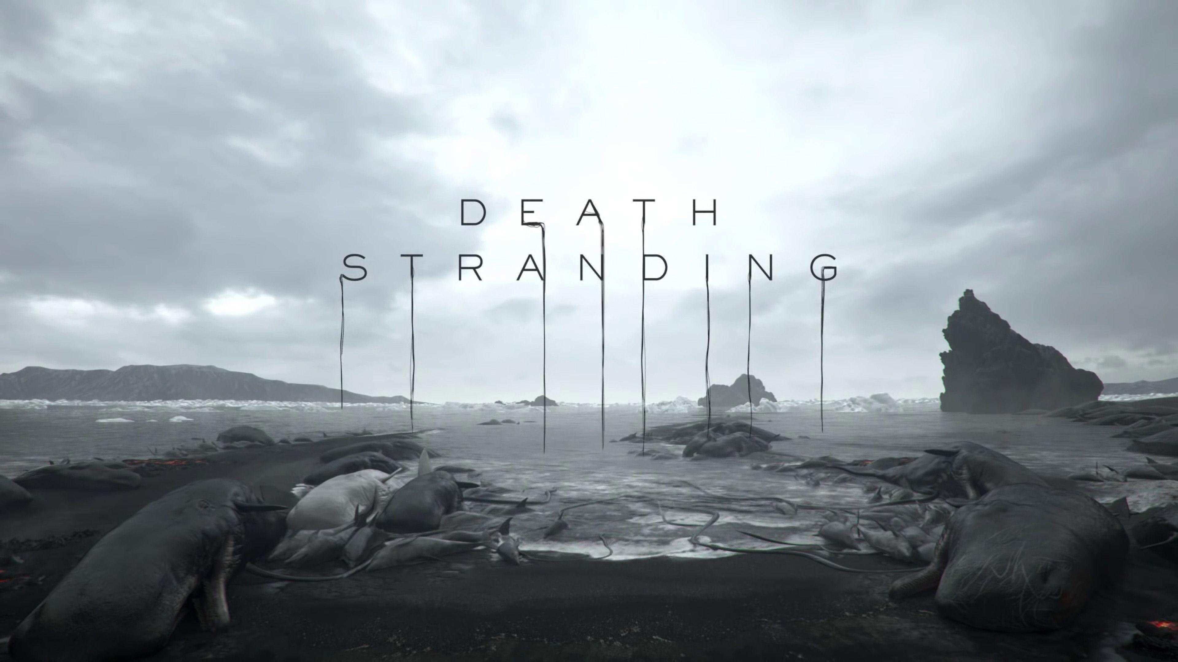 Download Wallpapers 3840x2160 Death stranding, Kojima productions