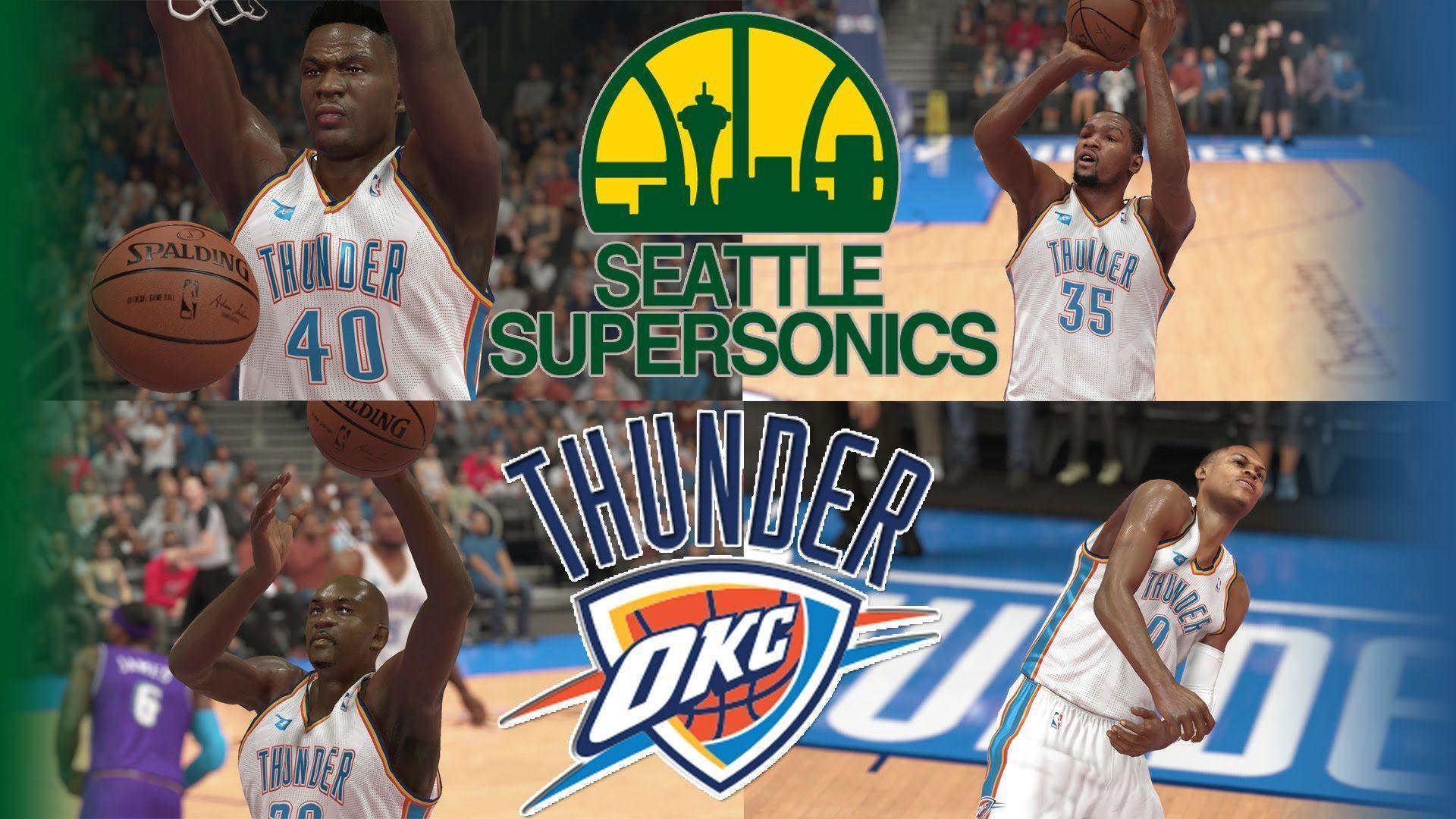 NBA 2k14 MyTeam. Seattle Thunder Team! Kevin Durant, Gary Payton