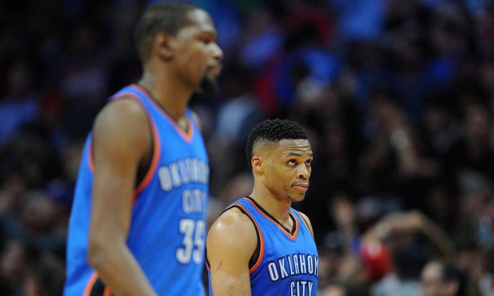 Kevin Durant on Russell Westbrook&;s Extension: &;That&;s a Touchy