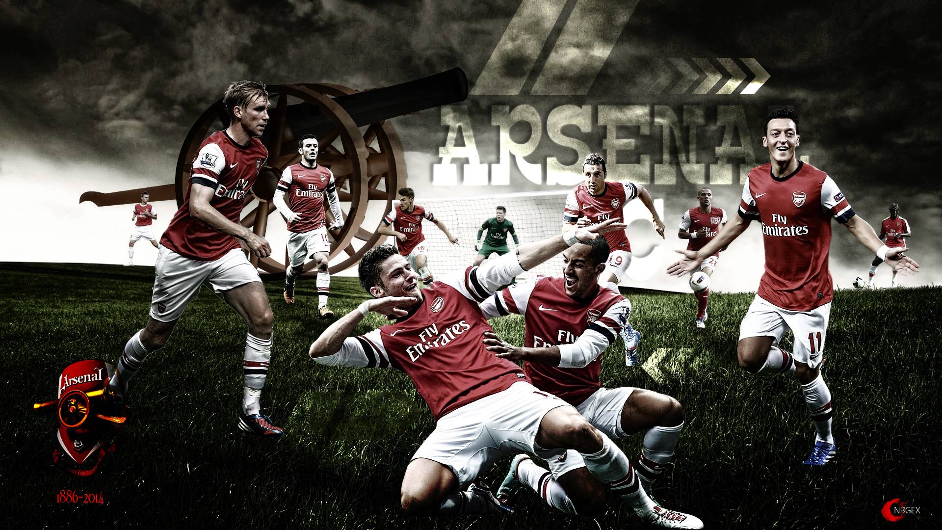 Arsenal Logo Wallpaper 2016