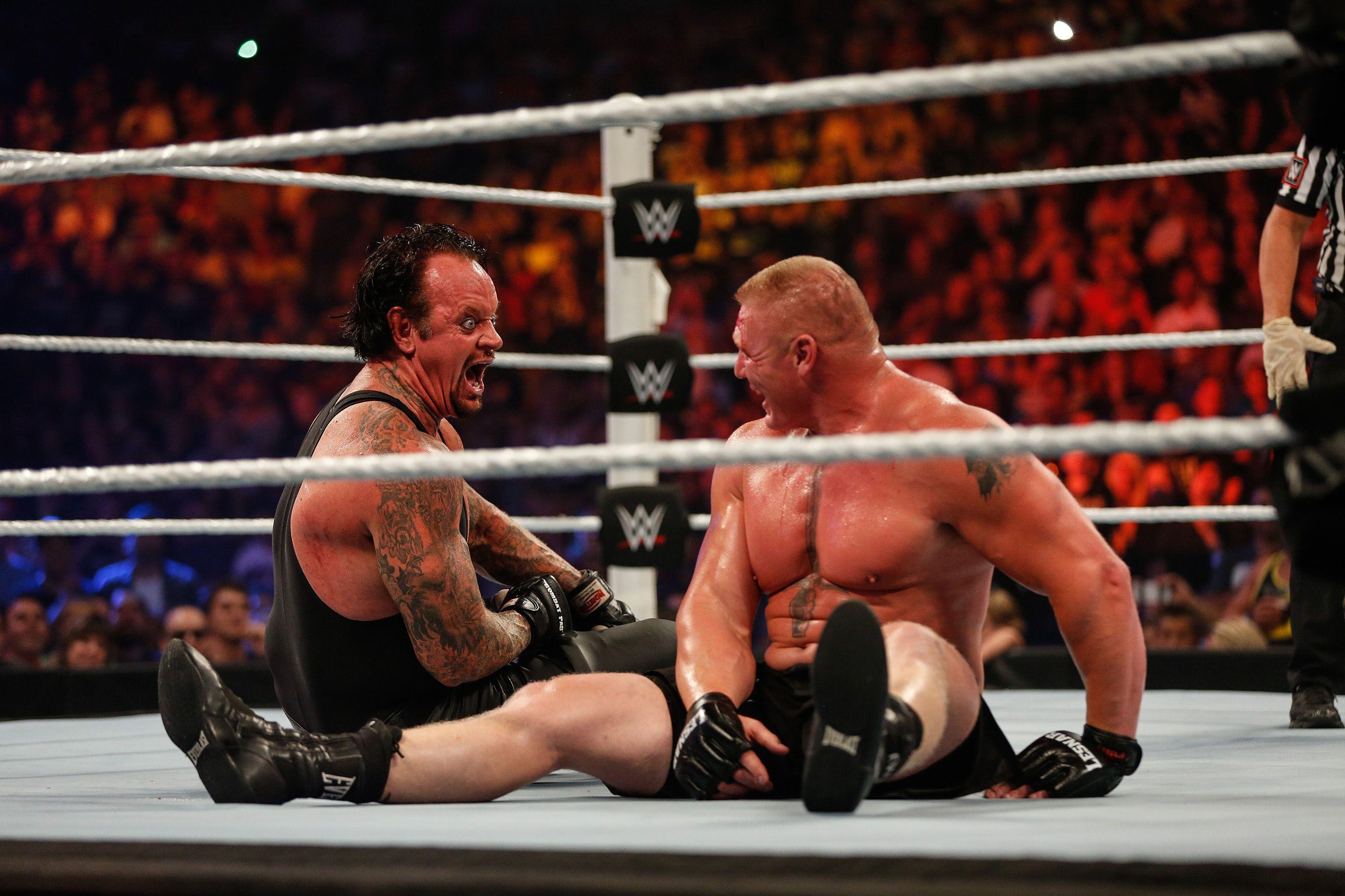 WWE 2015 Best Matches: John Cena, The Undertaker, Brock Lesnar