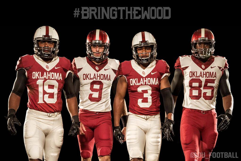 Oklahoma unveils new alternate football uniforms