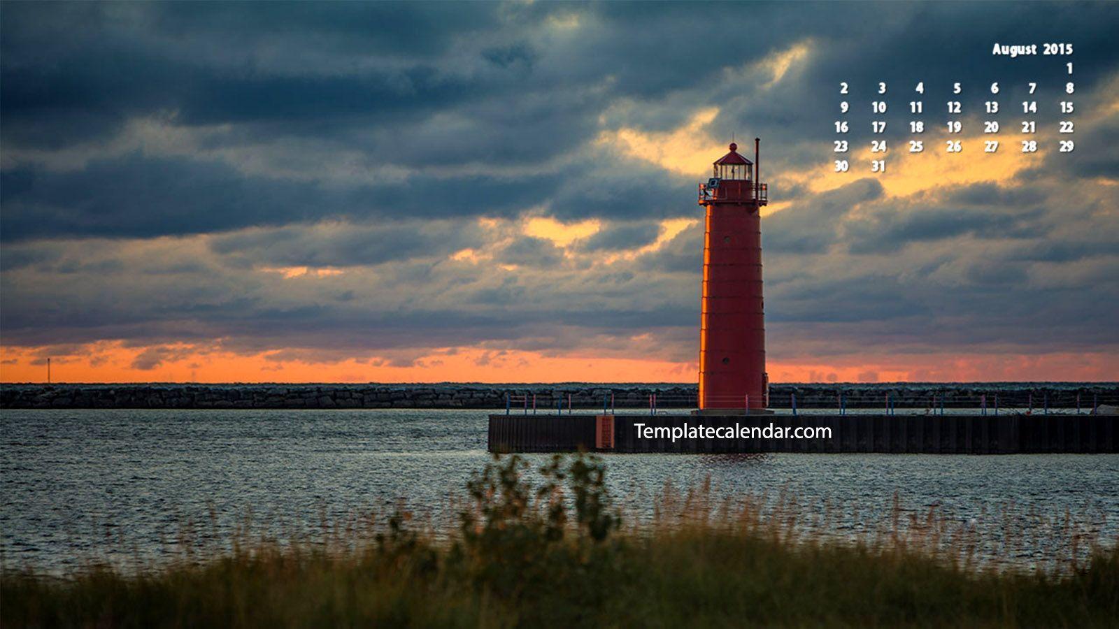 August 2016 Wallpaper With Calendar Monthly Calendar