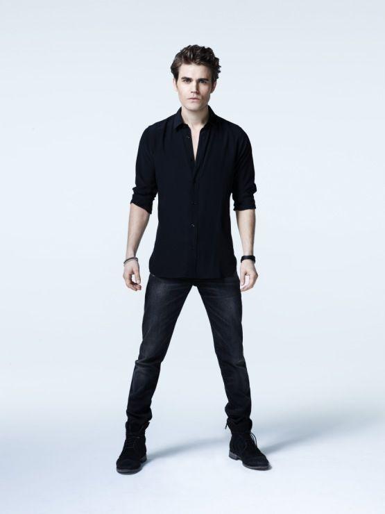 TVD S5 Photohoot Outtake of Paul Wesley. TVD Promotional Photo