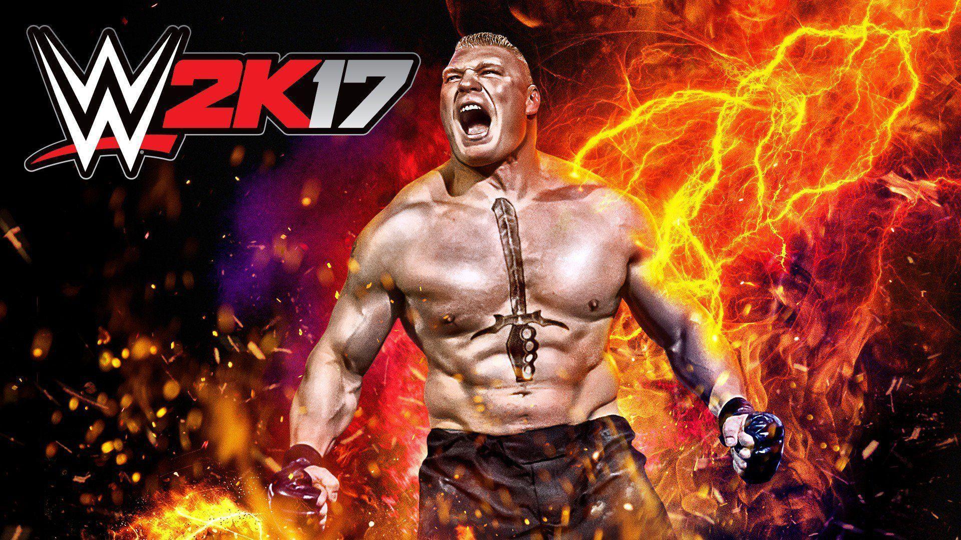 Brock Lesnar announced as cover star for WWE 2K17
