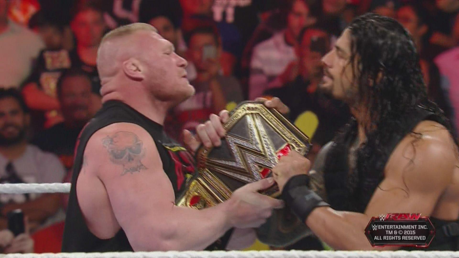 Defending Brock Lesnar and Roman Reigns&; “Tug of War” on WWE