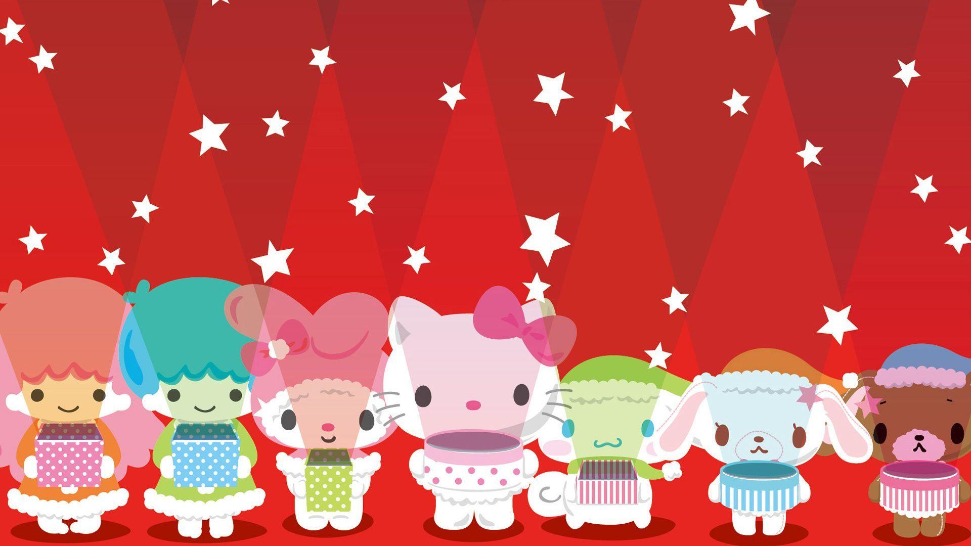 Hello Kitty, Kids, Baby, Children, Red, Kitty World