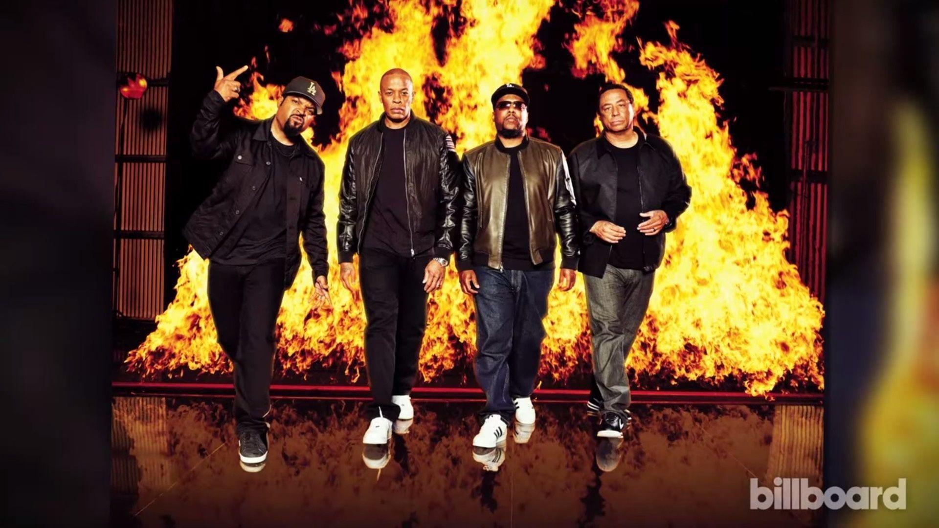 Flame, Billboard, Fire, Ice Cube, Mc Ren, Yella, Dr Dre