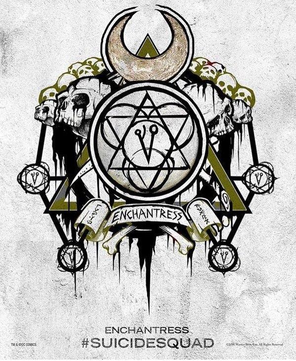 Suicide Squad Posters Highlight Harley&;s Tattoo Art