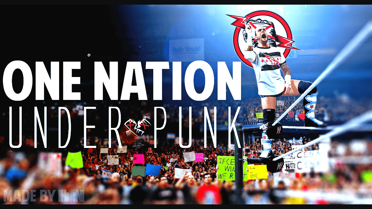 More Like CM Punk Wallpaper: One Nation Under Punk