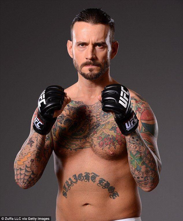 CM Punk poses for UFC photohoot after swapping WWE for mixed