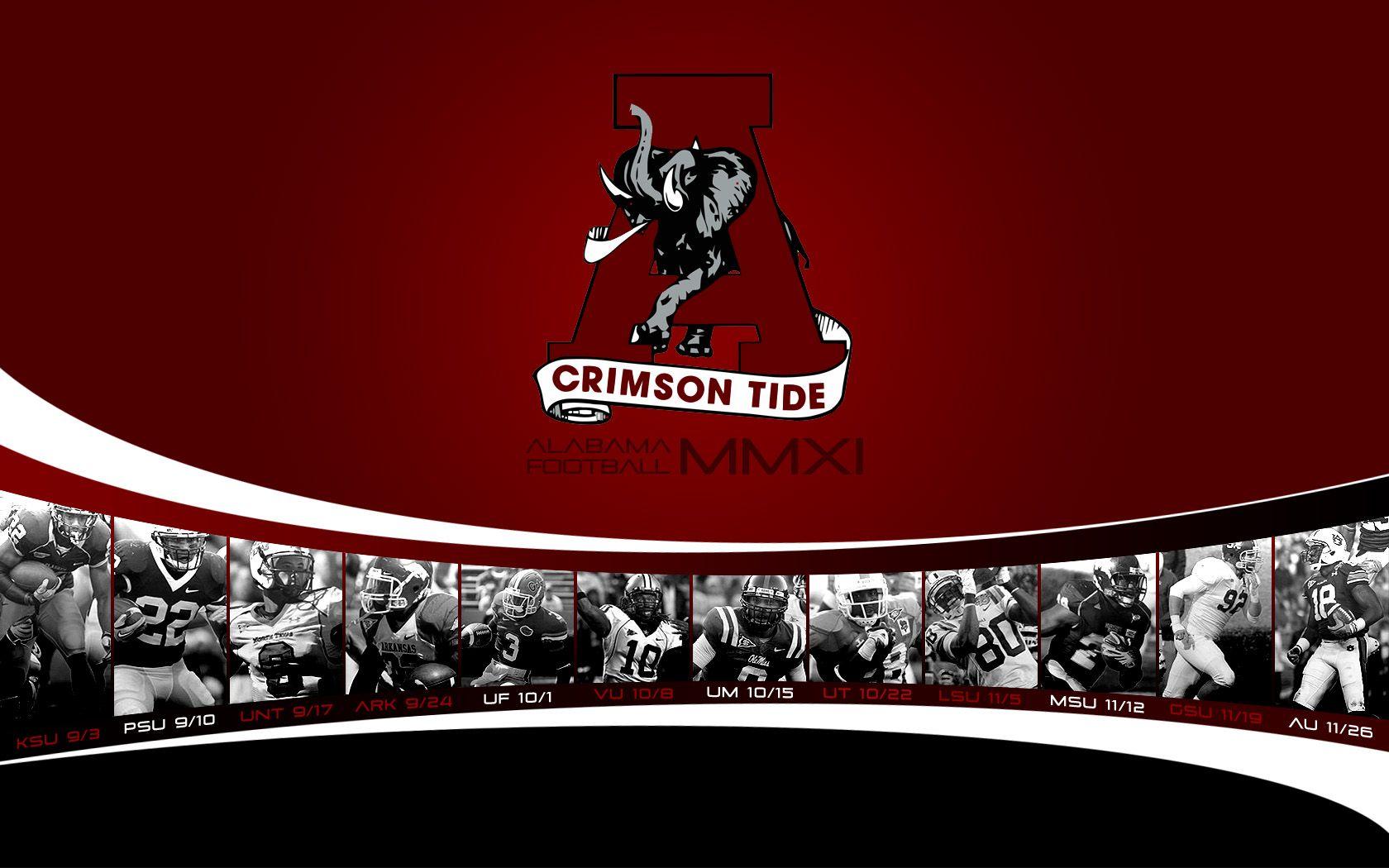 Cool Alabama Football Background