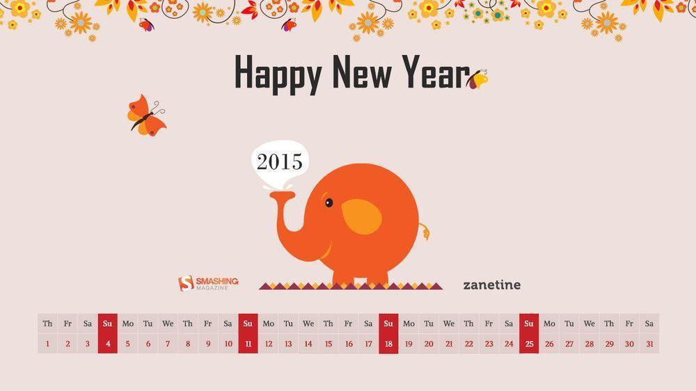 Desktop Wallpaper Calendars: January 2015