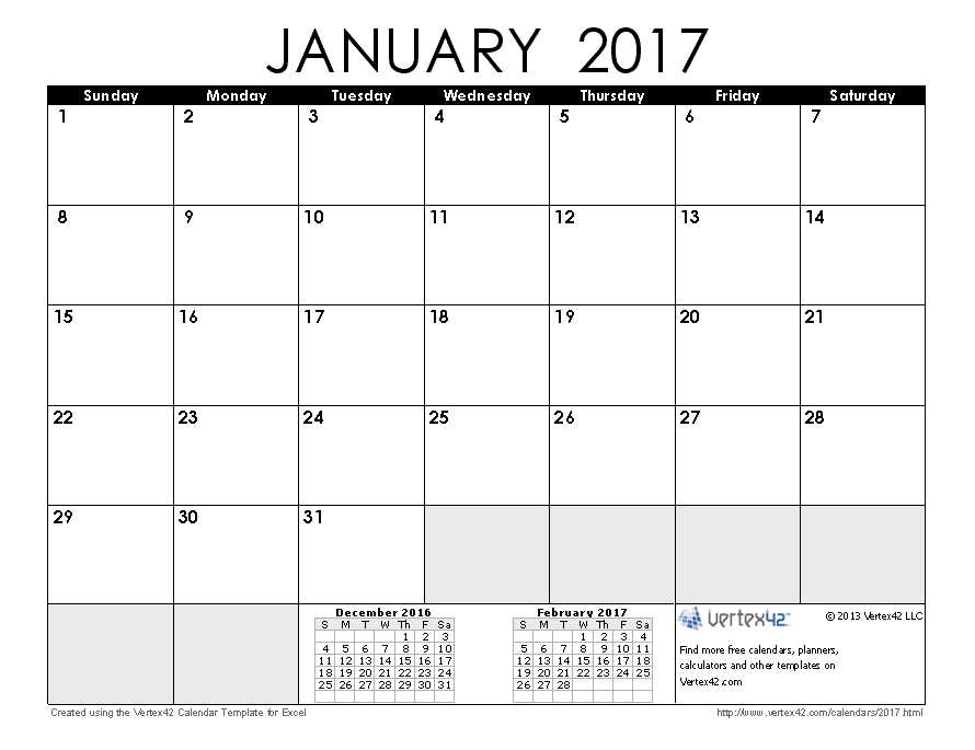 Desktop Wallpapers Calendar January 2017 - Wallpaper Cave