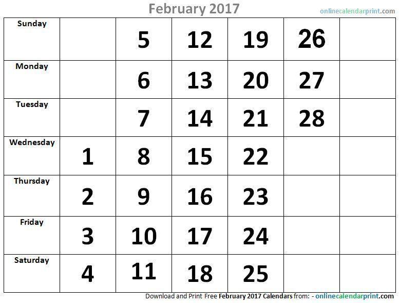 November 2017 Printable Calendar