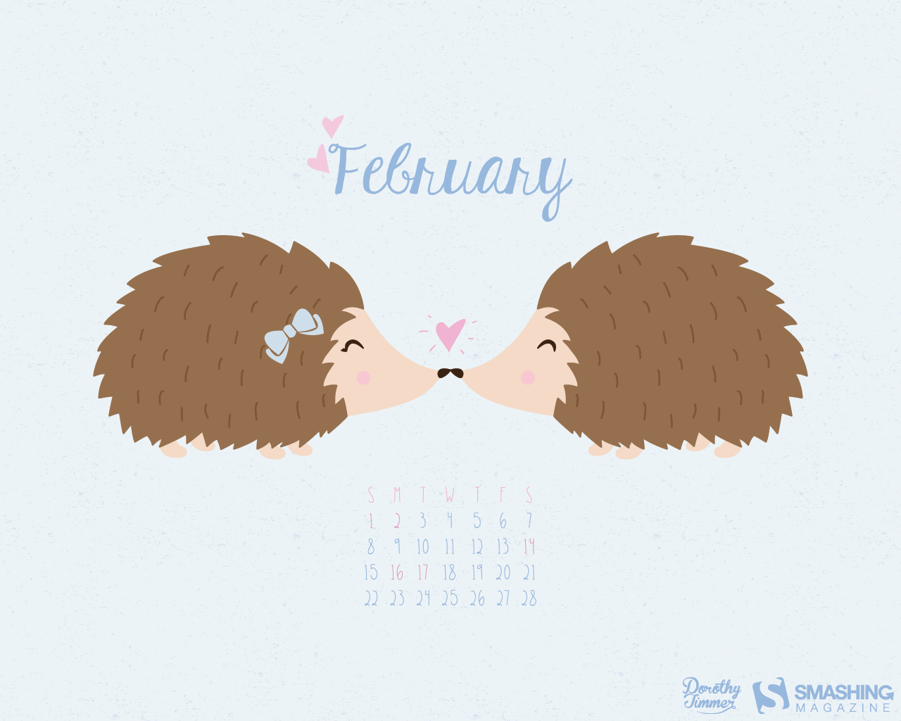 Desktop Wallpaper Calendars: February 2015