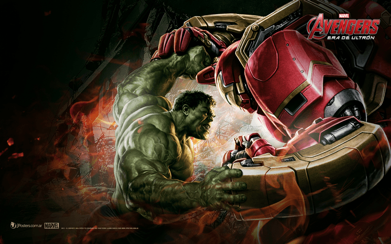 The Incredible Hulk Vs Hulkbuster (Iron Man) Full Fight. Animated