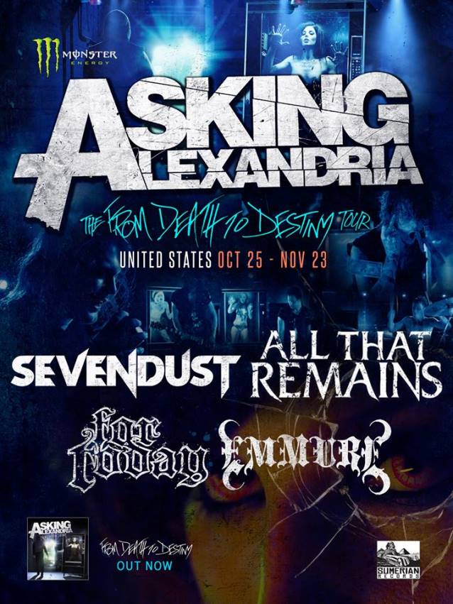 Sevendust To Drop Off Asking Alexandria Tour Due To &;Personal