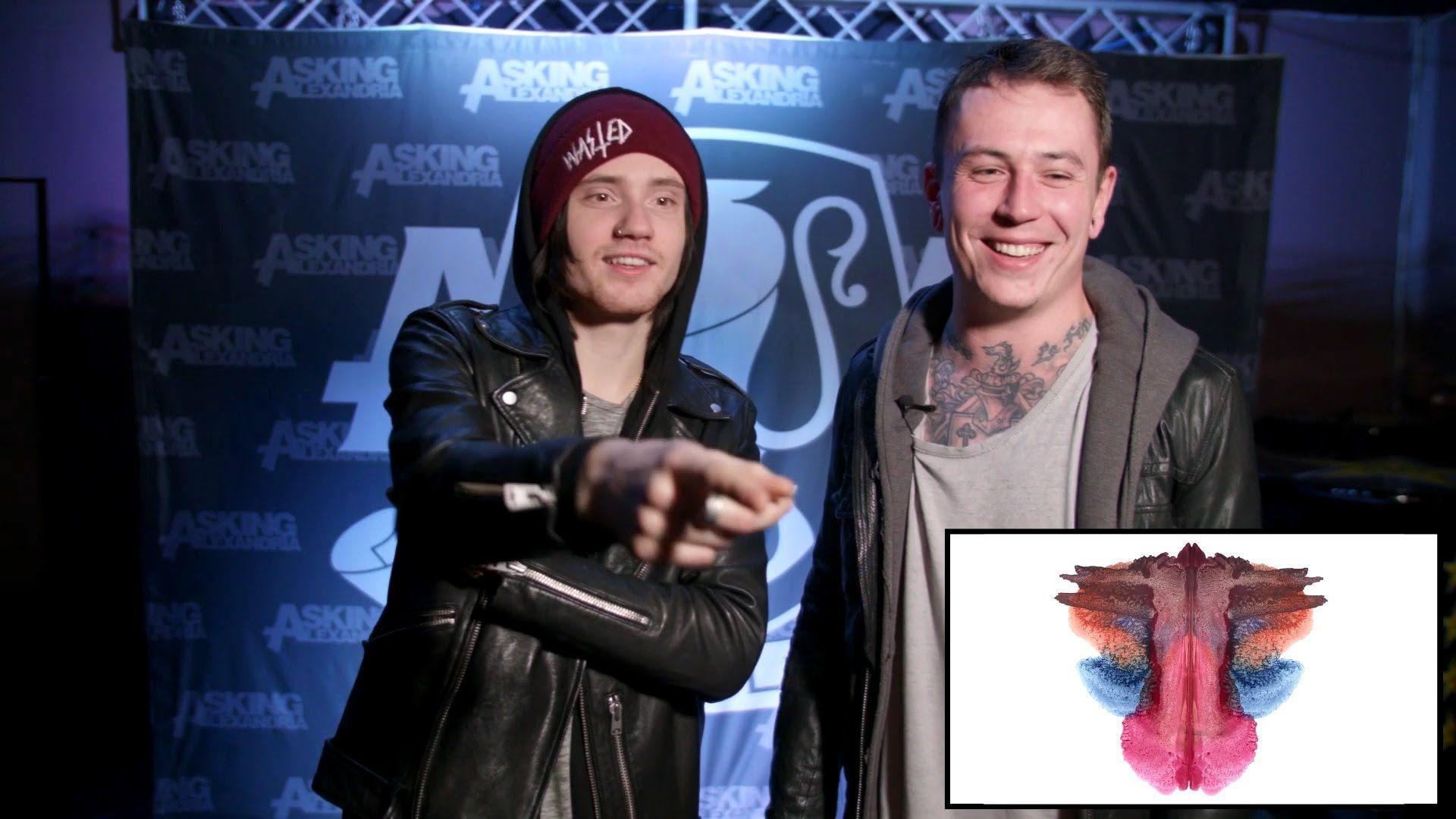 Asking Alexandria Interview Stoff and James Cassells take