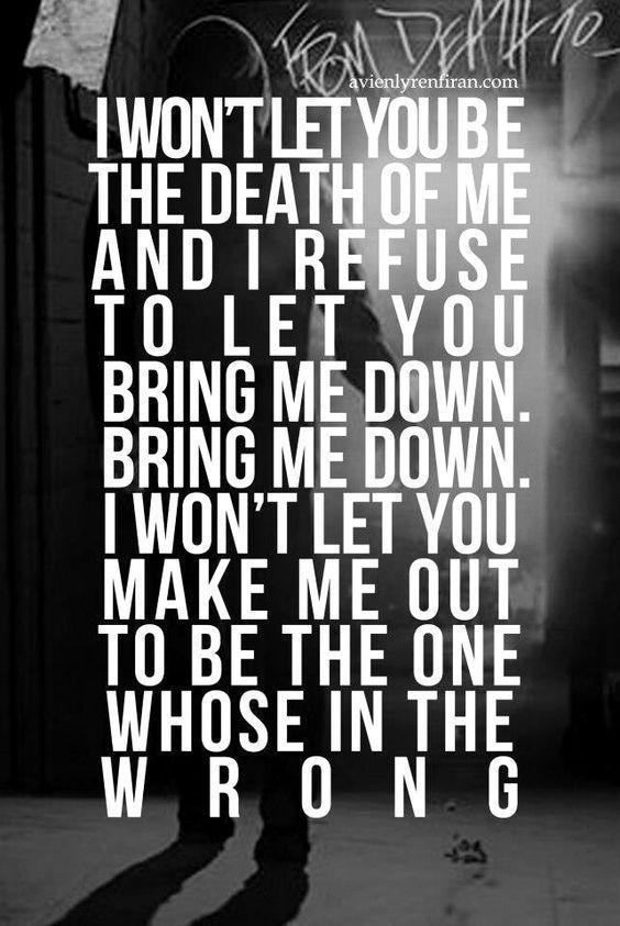 image about Song lyrics. The Amity Affliction