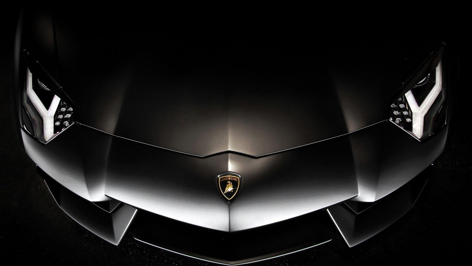 Lamborghini Aventador Headlights HD Widescreen Wallpaper Car