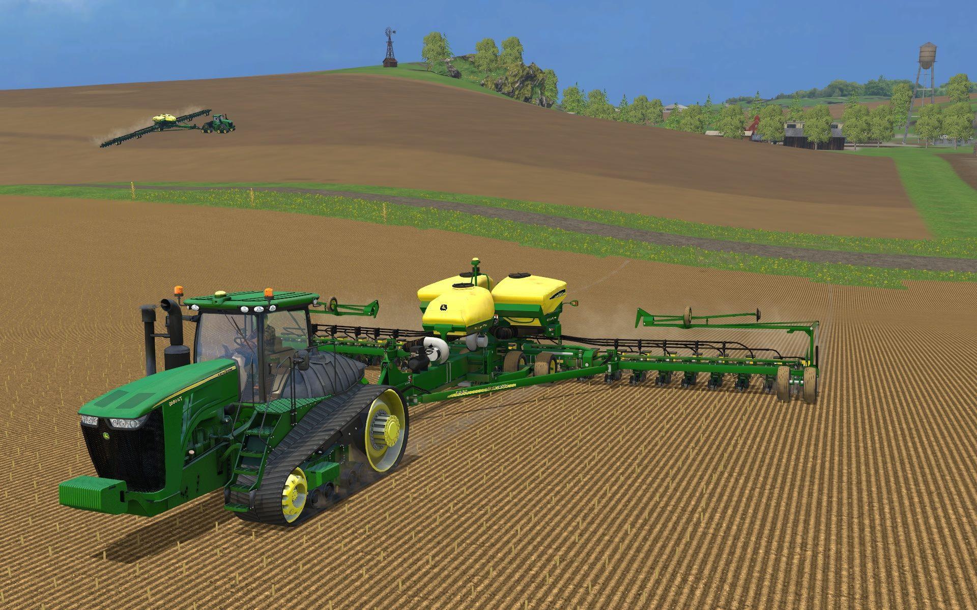 JOHN DEERE 9560RT TRACTOR V 1.0. Farming Simulator 2015 mods, FS