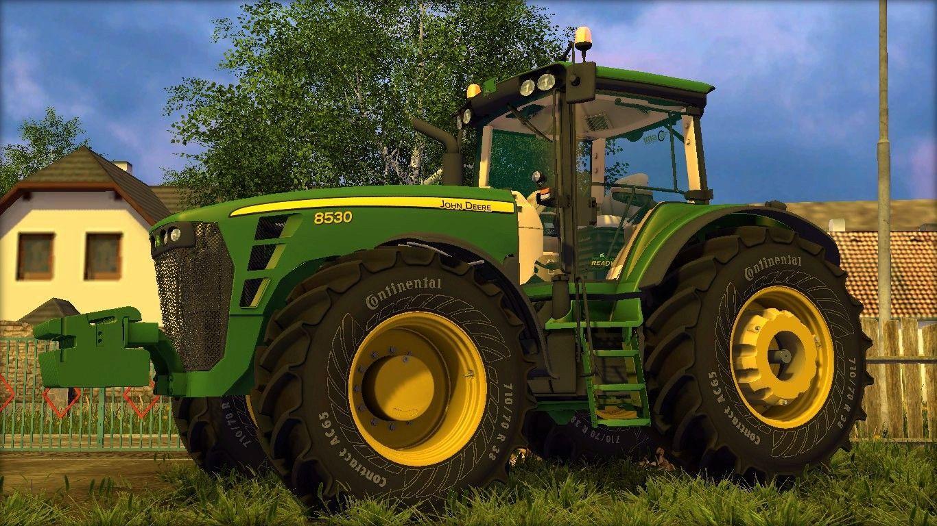 John Deere 8530 Tractor V1.5 Full simulator 2015 / 15 LS mod