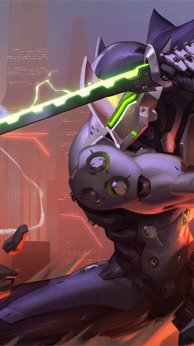 Wallpaper Genji, Overwatch, 5K, Games
